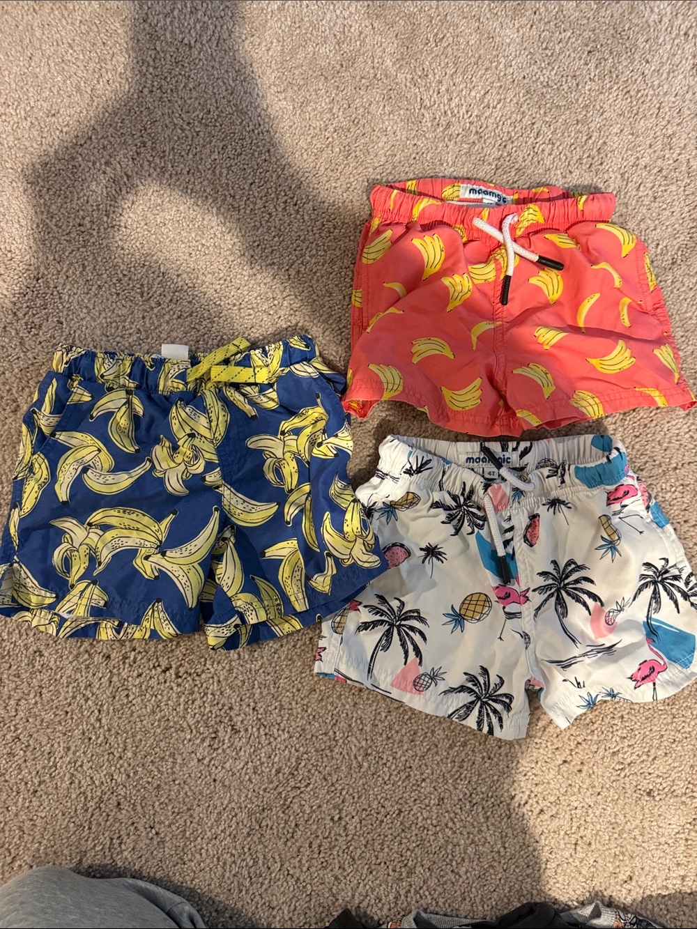 Boy swim trunk bundle 4t